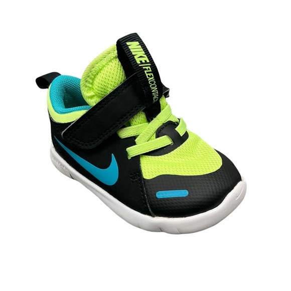 Nike Other - Nike Flex Contact 4 in Ghost Green Toddler Size 5 First Walking Shoe